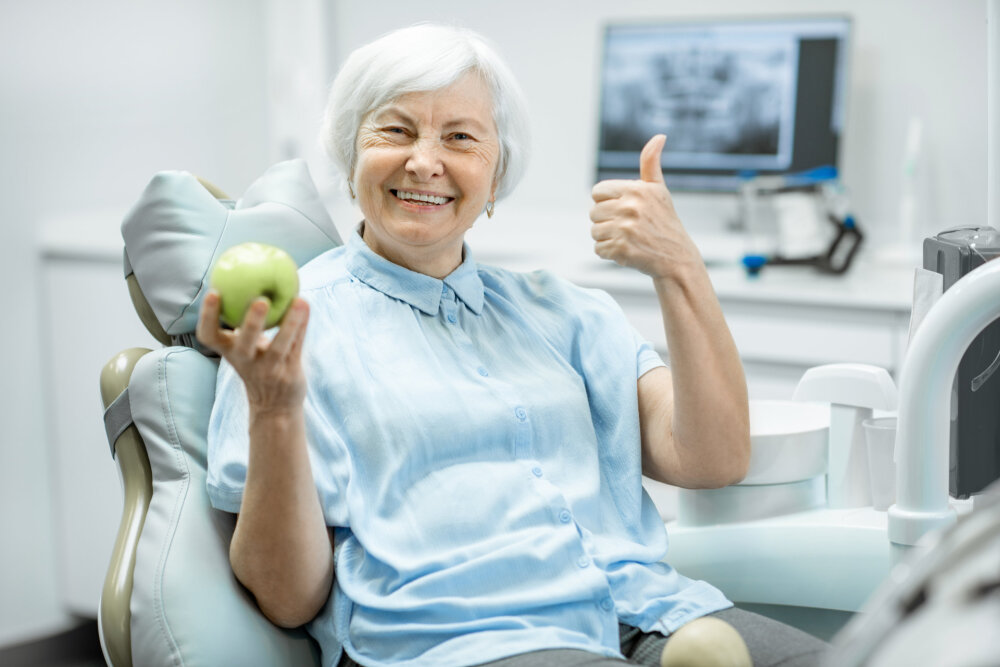 Tandimplantater på en polsk tandklinik